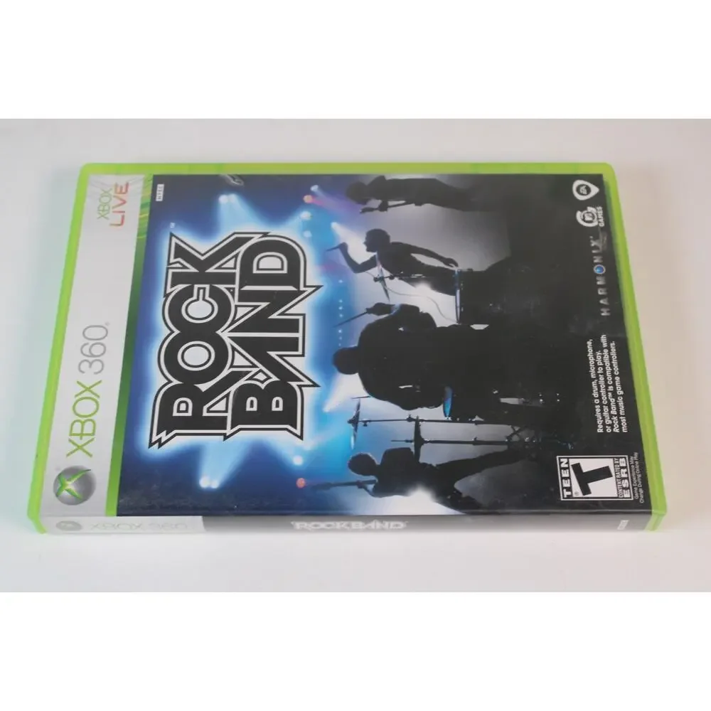 Rock Band (Microsoft Xbox 360) Authentic, Complete, Tested/works